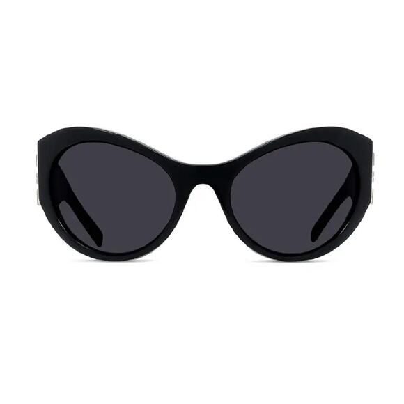 BRAND NEW Givenchy GV40073I 01A Shiny Black/Gold/Grey Unisex - Picture 3 of 13